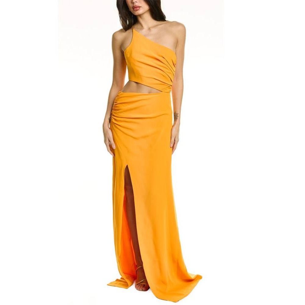Never worn- Cinq À Sept Womens  Sandra Gown, Orange